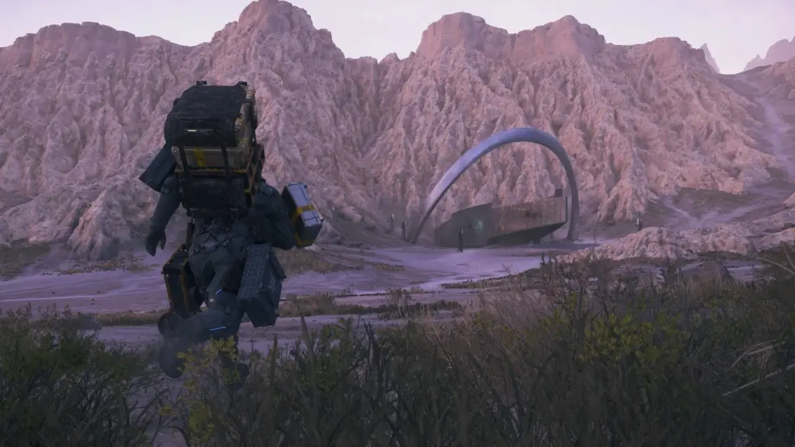 Death Stranding 2: Sam rennt zum C1-Verteilzentrum
