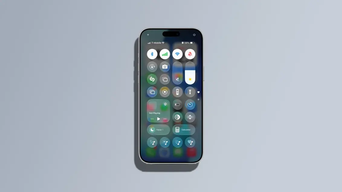 Apple löst eines der größten Probleme mit der Liquid Glass Control Center UI in der neuesten iOS 26 beta 2