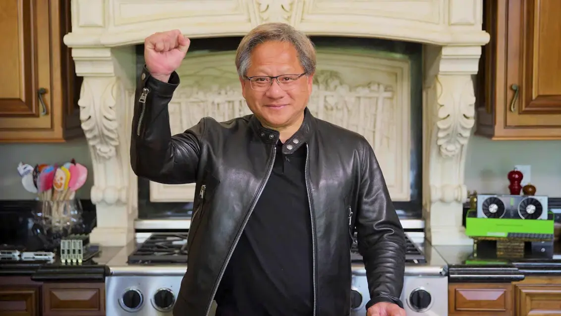 NVIDIA-CEO Jensen Huang in seiner Küche