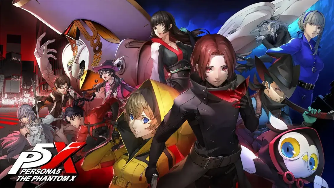 Persona 5: The Phantom X Artwork.