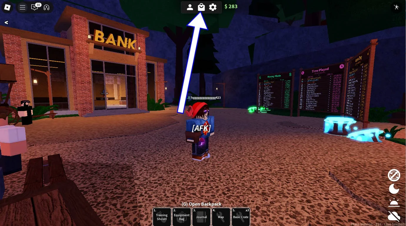 Shop-Button in Dig.