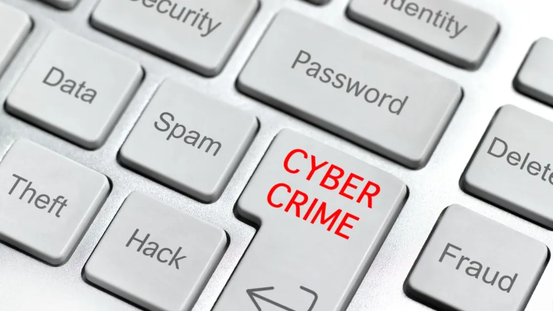 Falsche Hacker-Tastatur.