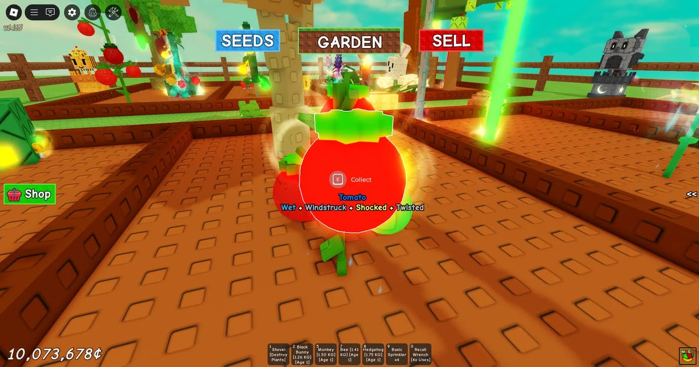 Grow a Garden Schock Beste Mutation
