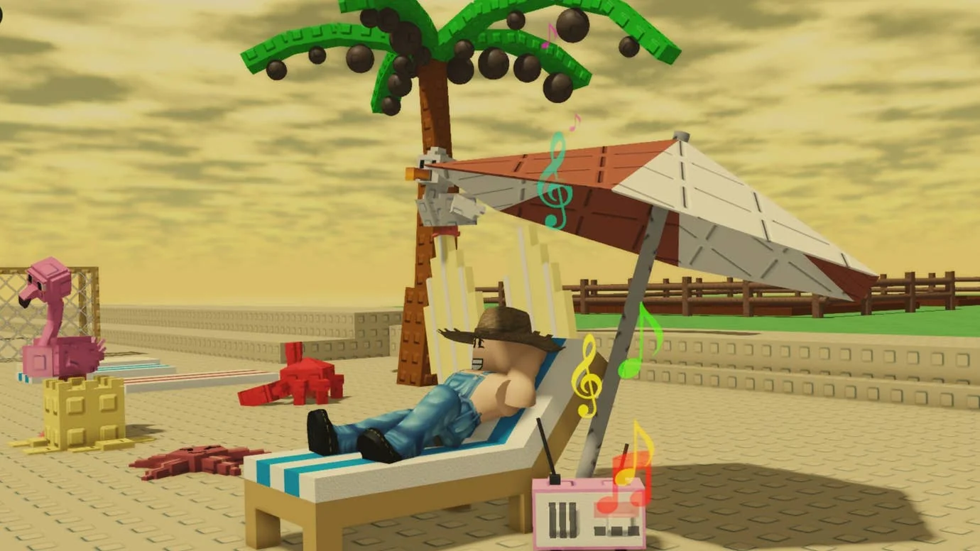 Grow a Garden Sommer-Update Sam im Urlaub