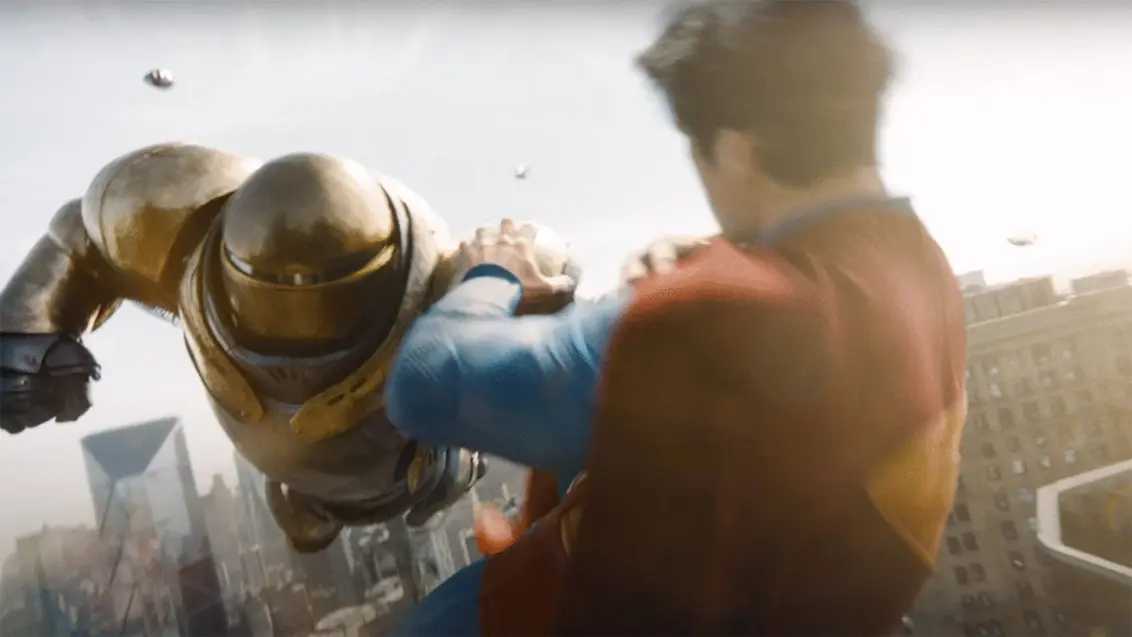 Superman kämpft gegen den Hammer von Boravia